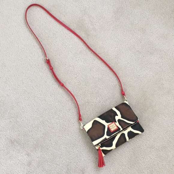 NWOT Dooney & Bourke Crossbody Foldover Bag - Picture 3 of 8